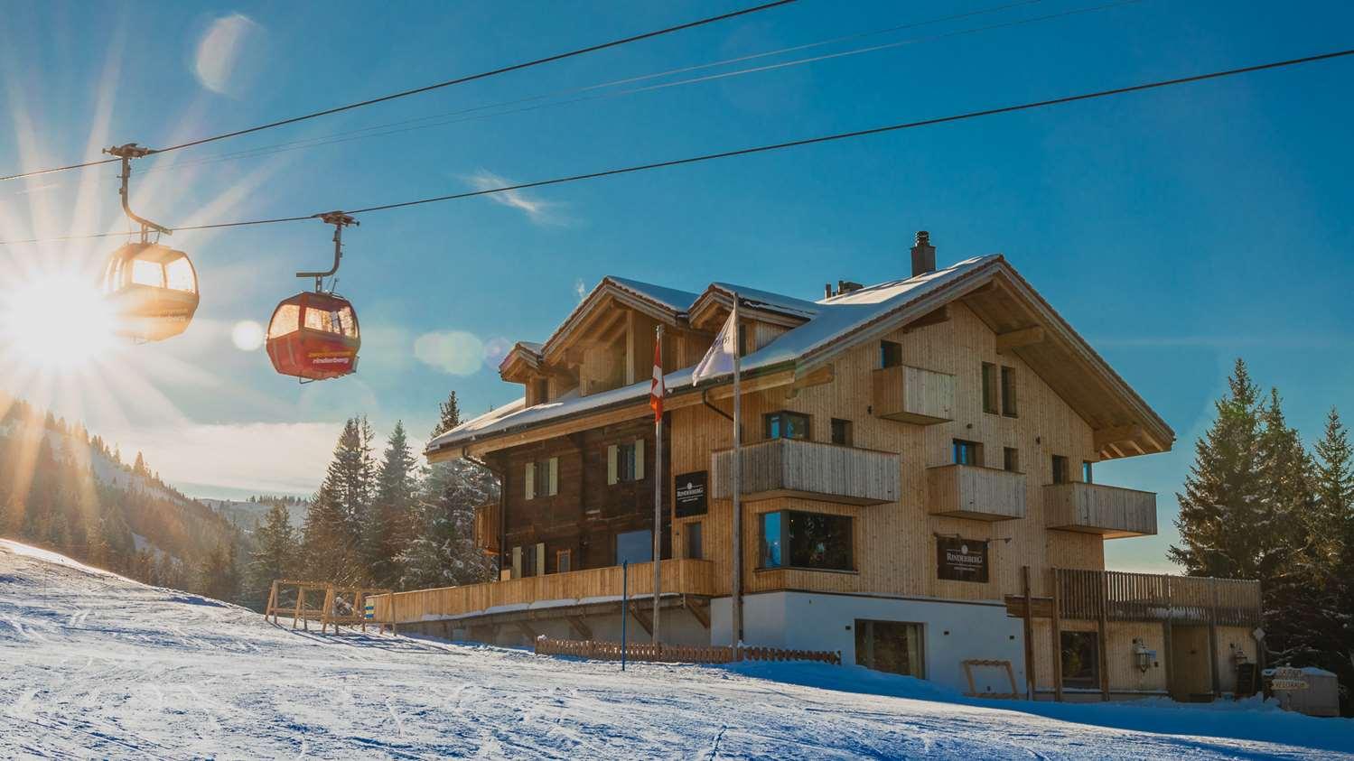 Rinderberg Swiss Alpine Lodge Zweisimmen Ngoại thất bức ảnh