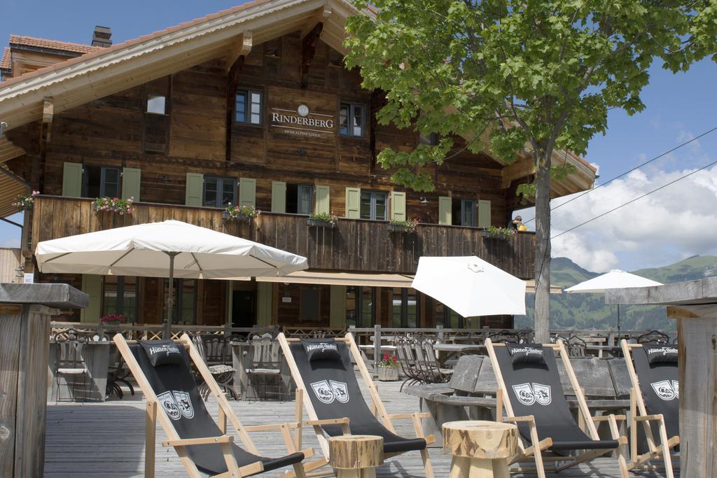 Rinderberg Swiss Alpine Lodge Zweisimmen Ngoại thất bức ảnh