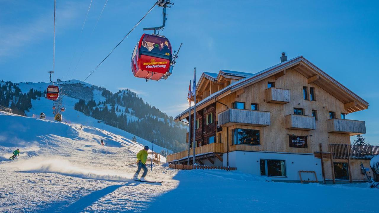 Rinderberg Swiss Alpine Lodge Zweisimmen Ngoại thất bức ảnh