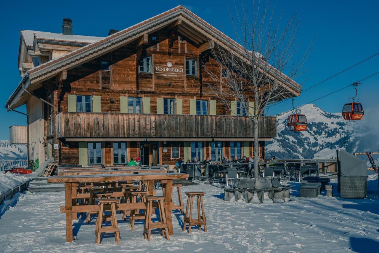 Rinderberg Swiss Alpine Lodge Zweisimmen Ngoại thất bức ảnh